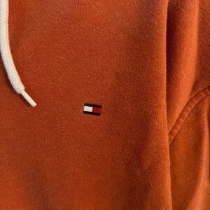 Tommy Hilfiger Men's Bold Orange Sweater
